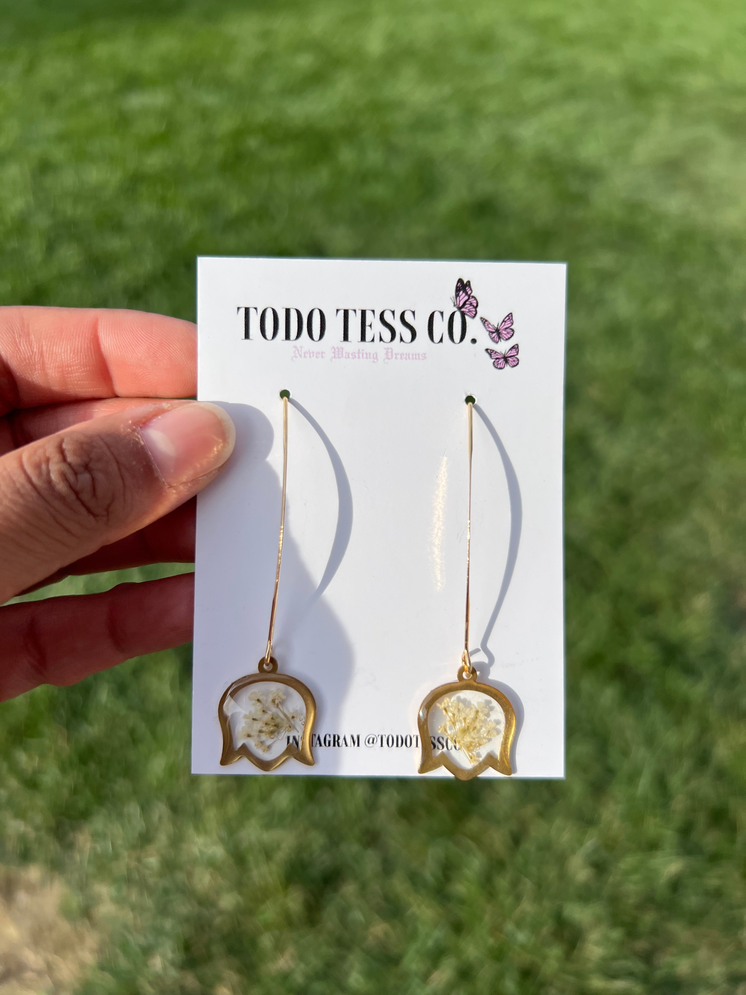 Tulip Bloom Earrings