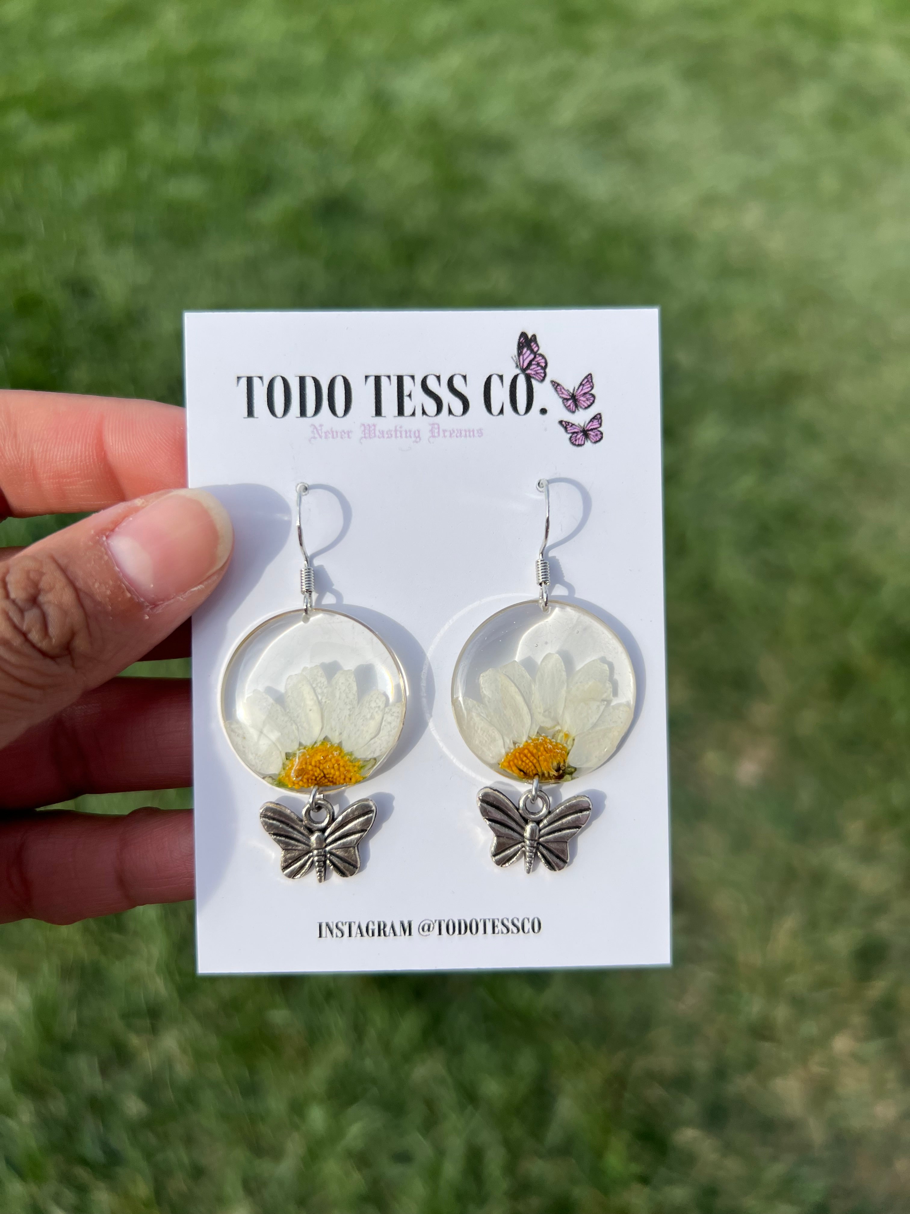Daisy Wings Earrings