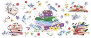 Lil Bird & Books | Beer Glass Tumbler