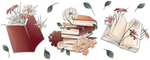 Load image into Gallery viewer, Books &amp; Flowers (B) | Beer Glass Tumbler
