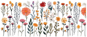 Wildflower Garden | Beer Glass Tumbler