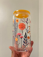 Load image into Gallery viewer, Wildflower Garden | Beer Glass Tumbler
