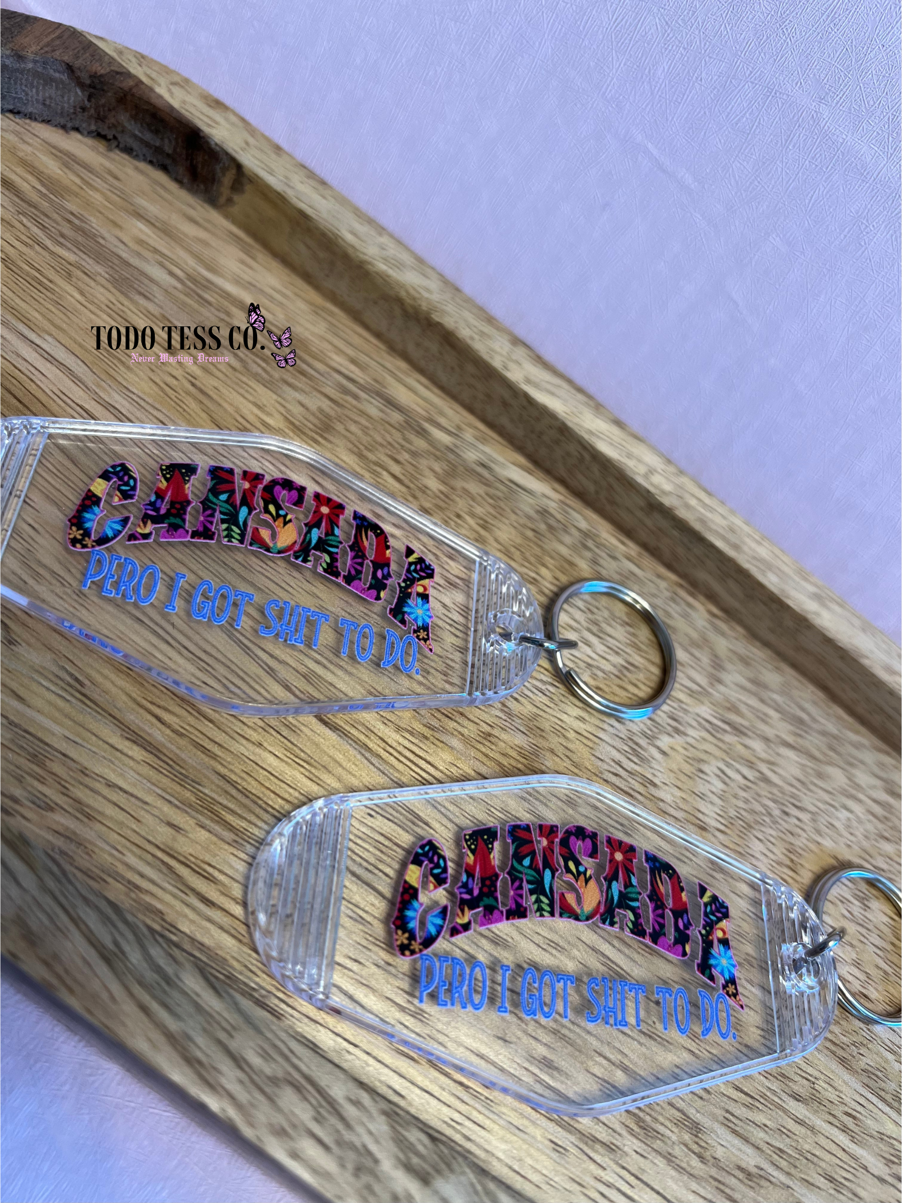 Motel Keychains