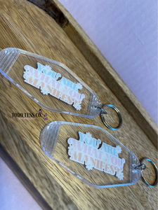 Motel Keychains